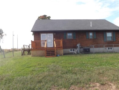Back view of the home.