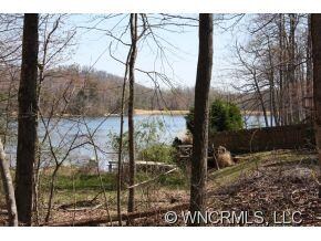 View of lake from back of lot