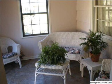 Enclosed front porch