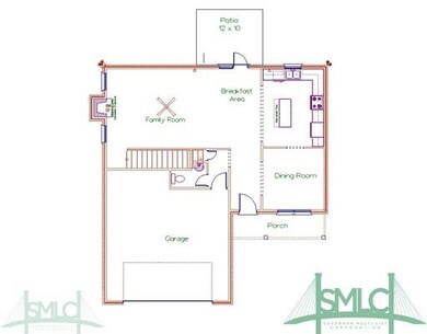 1st Floor Plan.