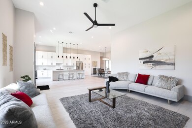 Large Living room with High Ceilings