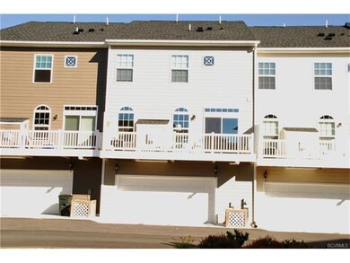 Rear View of 212 Geese Landing with Rear Balcony a