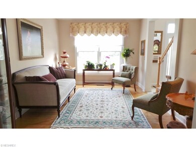 Formal Living Room with Bamboo Hardwood Floor and 