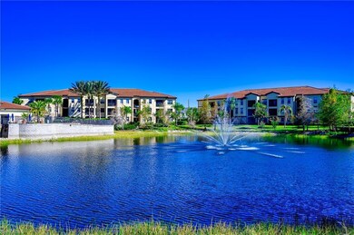 Pool-side, fountain-lake view