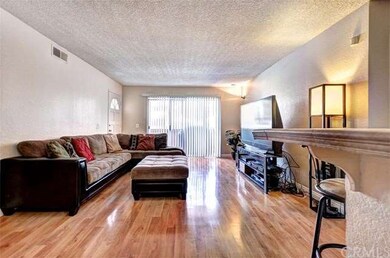 View of living room from breakfast bar.