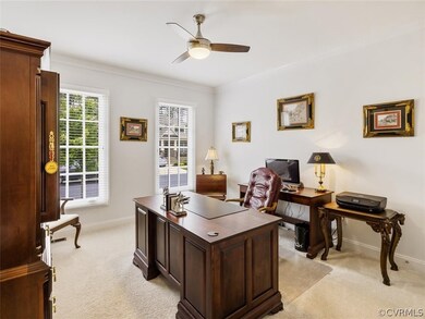 Front room used as a spacious office (could be 4th