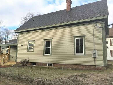 New siding, windows, shingles on...