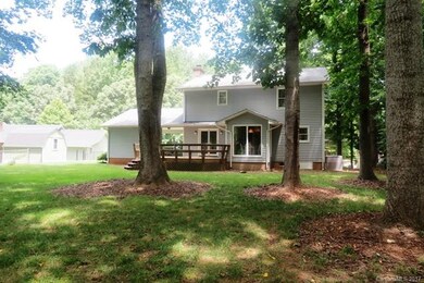 Even the back of the house is lovely.