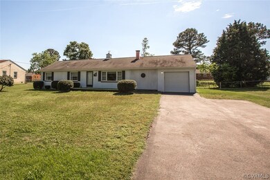 Plenty of turn around space with this double width driveway.