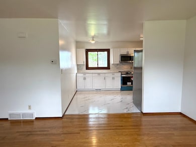 Open Living and Dining Areas
