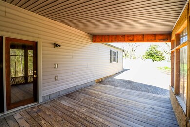Partially Screened Porch