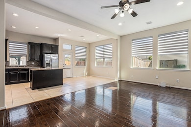 Open concept living space