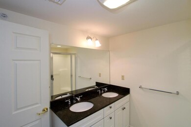 Master bath with granite countertop