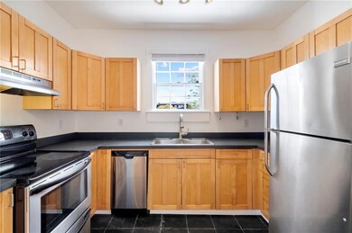 Well appointed kitchen with stainless steel applia