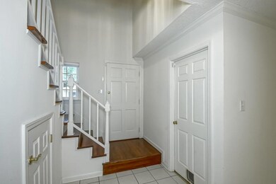 Entry foyer with access to garage.