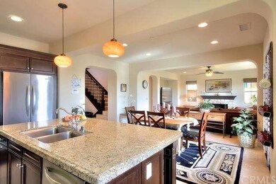 Gorgeous gourmet kitchen with granite counters, cu