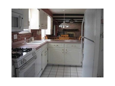 Kitchen. Kitchen with ceramic tile floor and windo