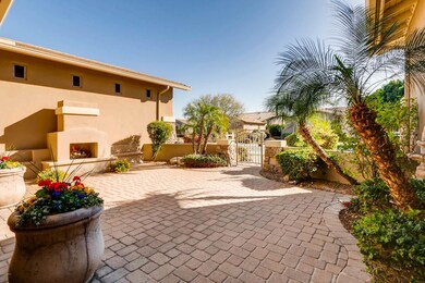 Custom paver Courtyard