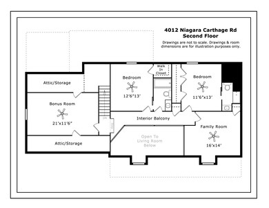 2nd Floor _ 4012 Niagara Carthage Rd