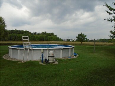 Above ground pool,Large rear yard.