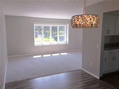 Living room , view from dining room.