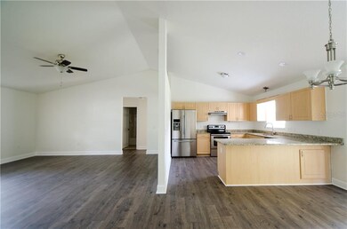 Living Room and Kitchen View