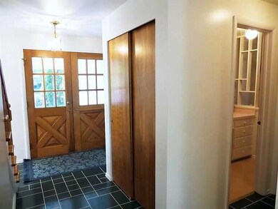 Exterior Front Double door entry foyer
