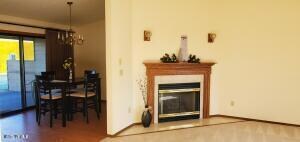Dining Adjacent to Living Room