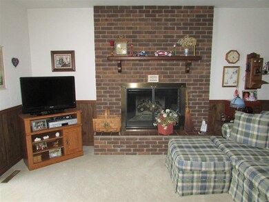 Open to the kitchen