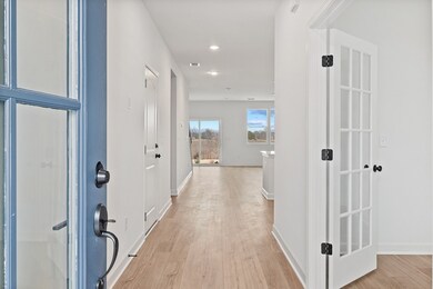 Entering into your new home.