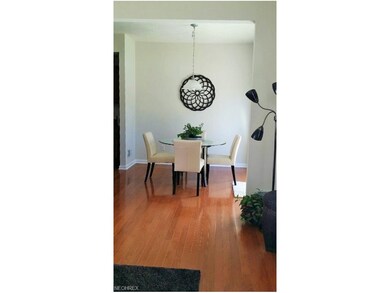 Beautiful polished hardwood flooring throughout mo