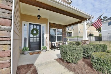 Front Porch and Entrance to Home