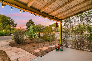 Looking North from the front patio