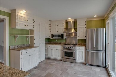The home has a newly renovated kitchen. A Farm Sink, Granite Counter tops, Stainless Steel Appliances, and many more items make this kitchen a wonderful place to prepare a meal!