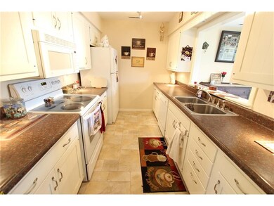 Kitchen, new flooring.