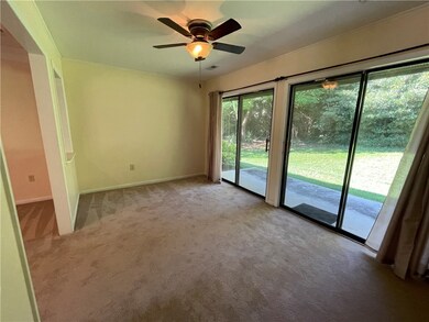 Sun Room has a good view of Patio and Backyard