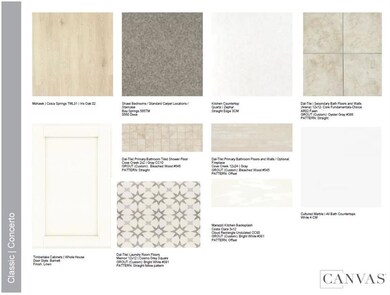 Design Selections - This home is currently under construction - selections are subject to change