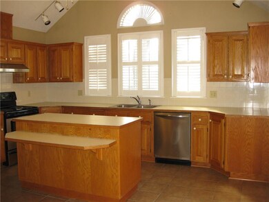Roomy kitchen with tons of space.