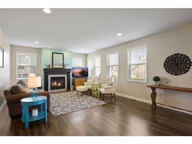 Notice how bright the family room is! This room fa