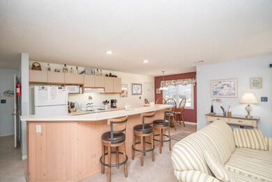 Kitchen with Bar Stools