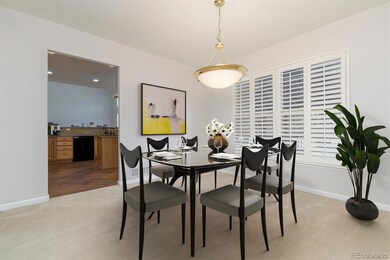 Spacious Dining Room- Virtually Staged to Exhibit 