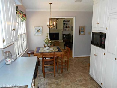 Kitchen. Kitchen has eat-in area.