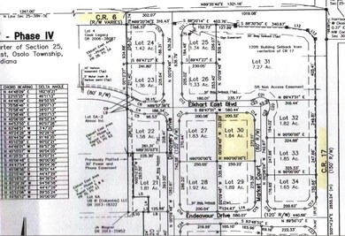 Lot #30 Is Ideally Located within Elkhart East Bus