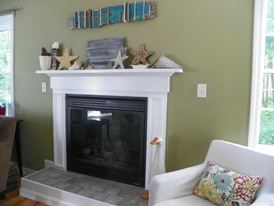 Attractive propane fireplace will...