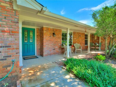 Front covered porch