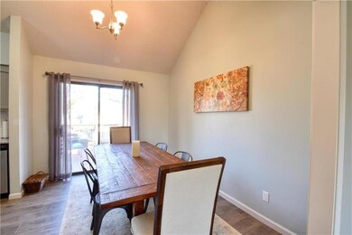 High Ceilings in Dining Room