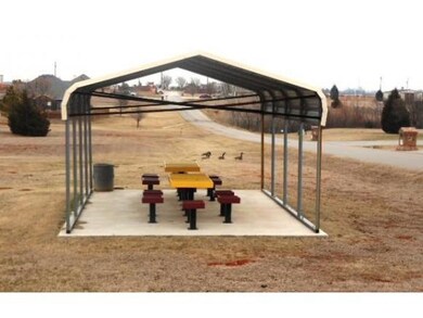 Covered picnic area