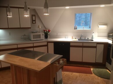 Kitchen island and sink