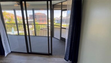 Doorway to outside featuring concrete flooring and