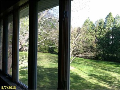 Exterior Front. VIEW OF YARD FROM SUNROOM